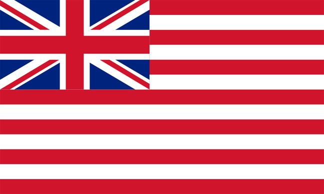 london england flag. Here is the flag that George