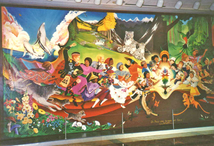 Denver Colorado Airport Conspiracy Murals