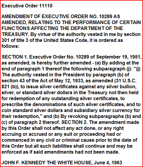 Image result for EO 11110