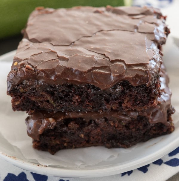 Today's Healthy Recipe Delicious Zucchini Brownies with No Gluten or
